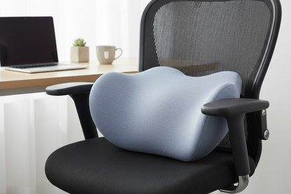 Coussin lombaire sur chaise de bureau - home office